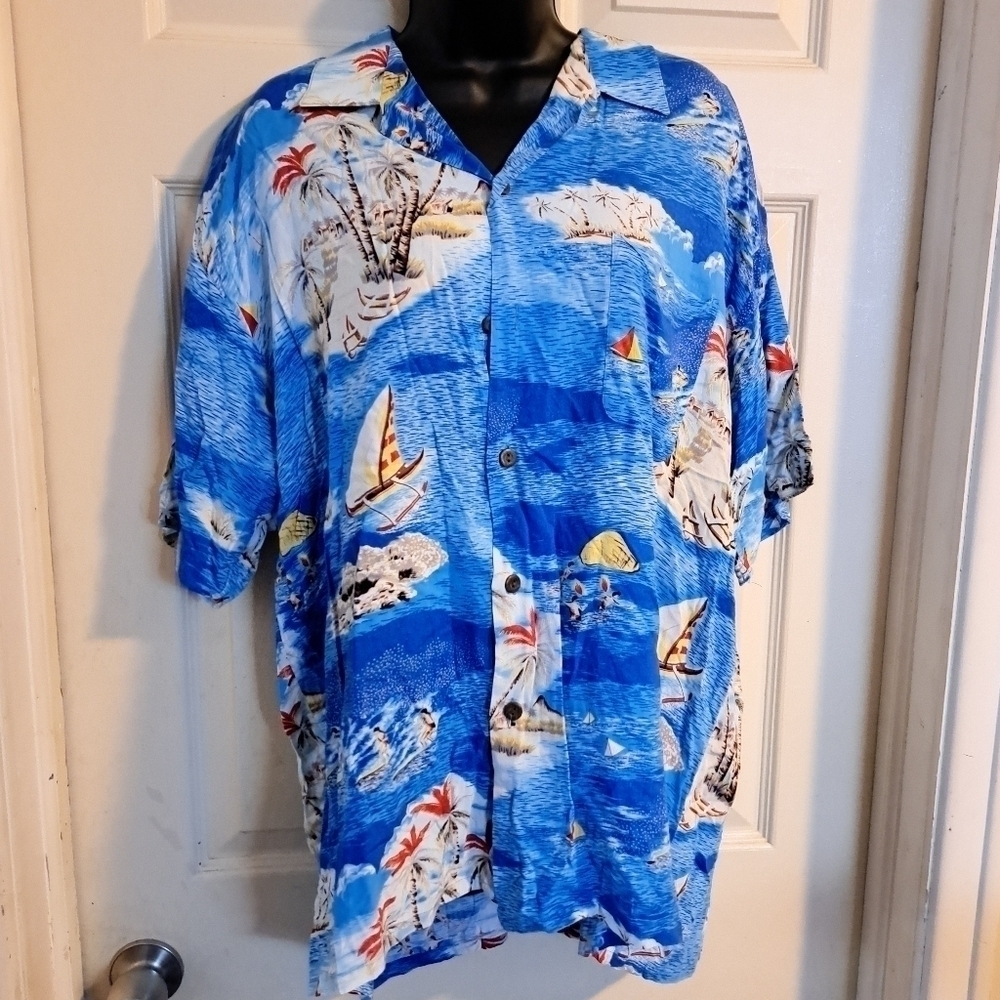 Pineapple connection mens button Down shirt short sleeve  shirt A-14